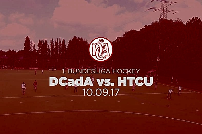 DCadA vs HTCU 1. Bundesliga Hockey Herren 17/18